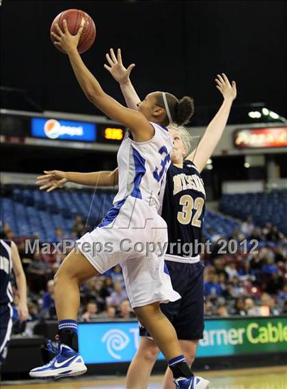 Thumbnail 3 in Brookside Christian vs. Mission Prep (CIF State D5 Final) photogallery.