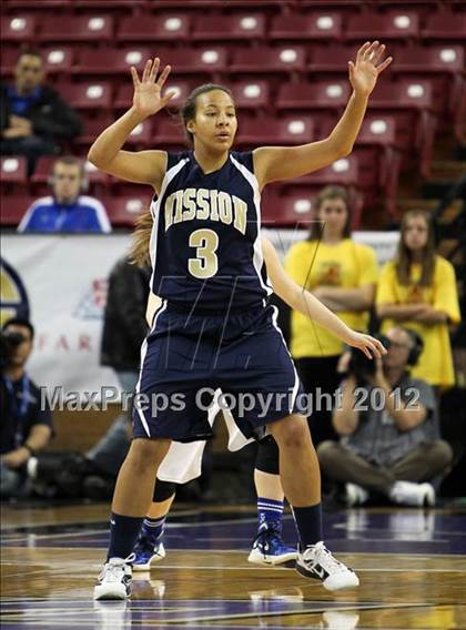 Thumbnail 1 in Brookside Christian vs. Mission Prep (CIF State D5 Final) photogallery.
