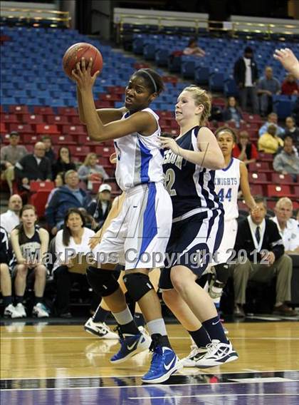 Thumbnail 2 in Brookside Christian vs. Mission Prep (CIF State D5 Final) photogallery.