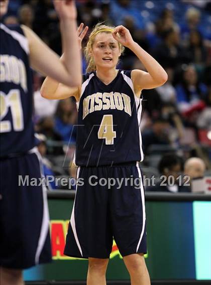 Thumbnail 1 in Brookside Christian vs. Mission Prep (CIF State D5 Final) photogallery.