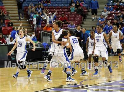Thumbnail 2 in Brookside Christian vs. Mission Prep (CIF State D5 Final) photogallery.