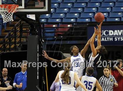 Thumbnail 3 in Brookside Christian vs. Mission Prep (CIF State D5 Final) photogallery.