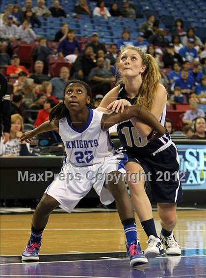 Thumbnail 1 in Brookside Christian vs. Mission Prep (CIF State D5 Final) photogallery.