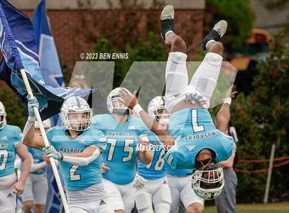 Thumbnail 1 in Robert Toombs Christian Academy vs. Flint River Academy (GIAA 1A Championship) photogallery.