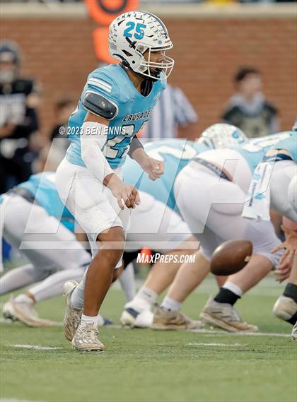 Thumbnail 2 in Robert Toombs Christian Academy vs. Flint River Academy (GIAA 1A Championship) photogallery.