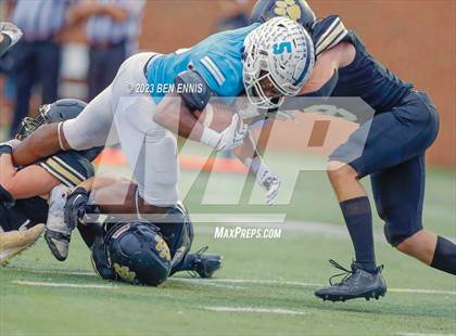 Thumbnail 3 in Robert Toombs Christian Academy vs. Flint River Academy (GIAA 1A Championship) photogallery.