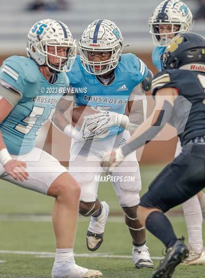 Thumbnail 2 in Robert Toombs Christian Academy vs. Flint River Academy (GIAA 1A Championship) photogallery.