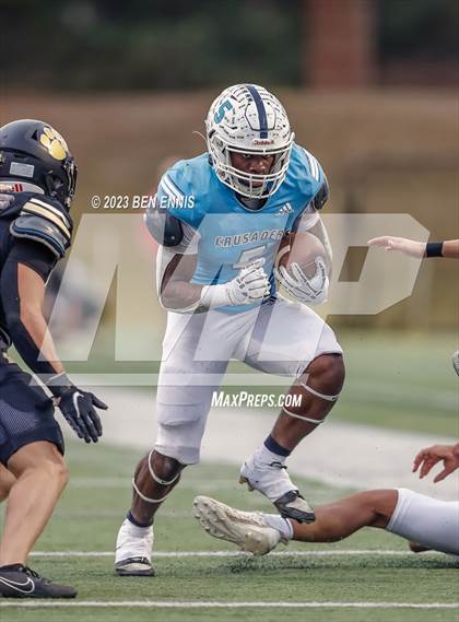 Thumbnail 3 in Robert Toombs Christian Academy vs. Flint River Academy (GIAA 1A Championship) photogallery.