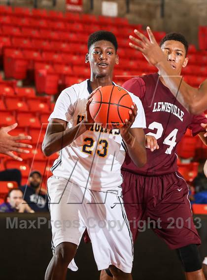 Thumbnail 1 in Lewisville vs. Arlington Heights (DFW Basketball Challenge) photogallery.
