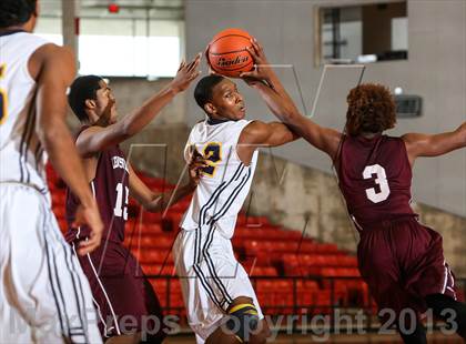 Thumbnail 2 in Lewisville vs. Arlington Heights (DFW Basketball Challenge) photogallery.