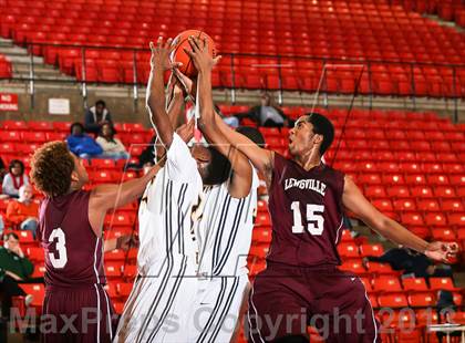 Thumbnail 3 in Lewisville vs. Arlington Heights (DFW Basketball Challenge) photogallery.
