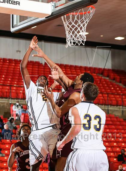 Thumbnail 2 in Lewisville vs. Arlington Heights (DFW Basketball Challenge) photogallery.