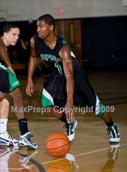 Thumbnail 2 in McAllen vs. Spring (McDonalds Texas Invitational) photogallery.
