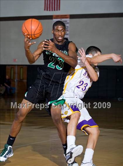 Thumbnail 1 in McAllen vs. Spring (McDonalds Texas Invitational) photogallery.