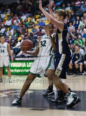 Thumbnail 2 in Greensville County vs. Hidden Valley (VHSL AA Semifinal) photogallery.