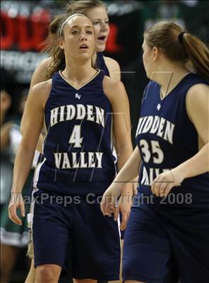 Thumbnail 2 in Greensville County vs. Hidden Valley (VHSL AA Semifinal) photogallery.