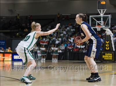 Thumbnail 2 in Greensville County vs. Hidden Valley (VHSL AA Semifinal) photogallery.