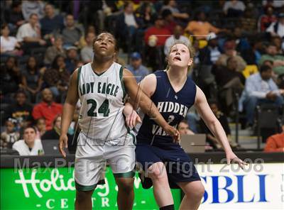 Thumbnail 1 in Greensville County vs. Hidden Valley (VHSL AA Semifinal) photogallery.