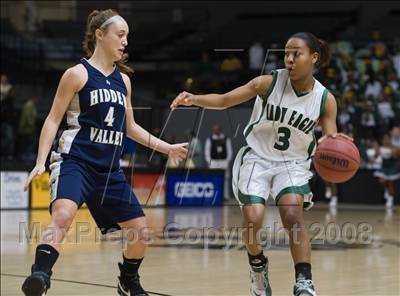 Thumbnail 1 in Greensville County vs. Hidden Valley (VHSL AA Semifinal) photogallery.