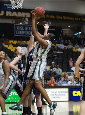 Thumbnail 3 in Greensville County vs. Hidden Valley (VHSL AA Semifinal) photogallery.