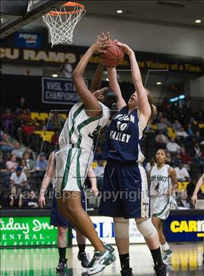 Thumbnail 1 in Greensville County vs. Hidden Valley (VHSL AA Semifinal) photogallery.