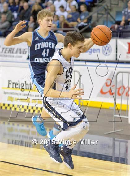 Thumbnail 3 in Cedar Park Christian vs. Lynden Christian photogallery.