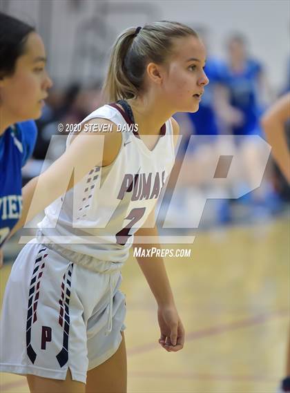Thumbnail 2 in Xavier College Prep vs Perry photogallery.