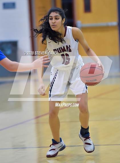 Thumbnail 3 in Xavier College Prep vs Perry photogallery.