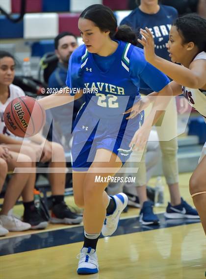 Thumbnail 3 in Xavier College Prep vs Perry photogallery.