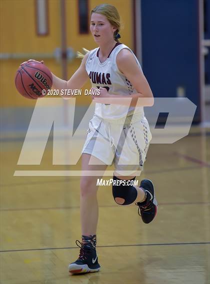 Thumbnail 3 in Xavier College Prep vs Perry photogallery.