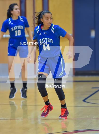 Thumbnail 1 in Xavier College Prep vs Perry photogallery.