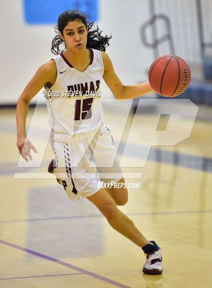 Thumbnail 3 in Xavier College Prep vs Perry photogallery.