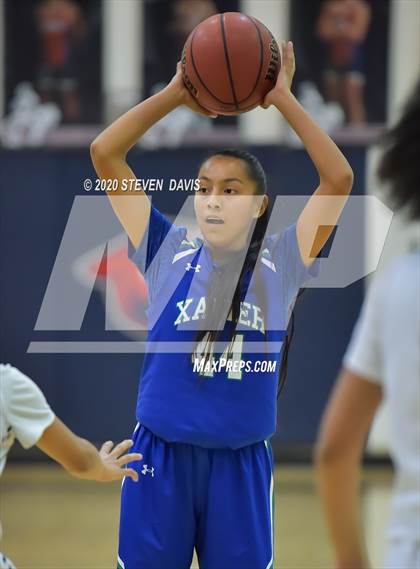Thumbnail 2 in Xavier College Prep vs Perry photogallery.