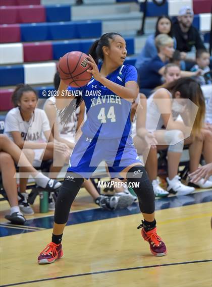 Thumbnail 1 in Xavier College Prep vs Perry photogallery.
