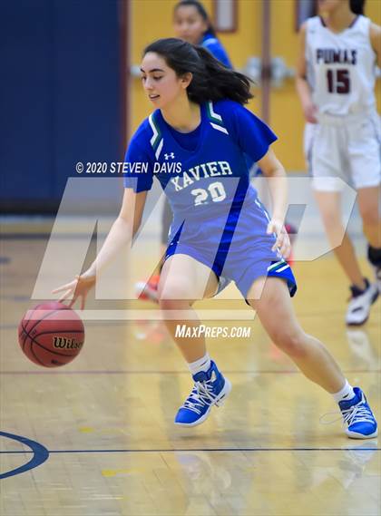Thumbnail 3 in Xavier College Prep vs Perry photogallery.