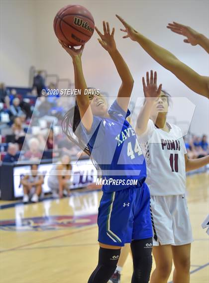Thumbnail 1 in Xavier College Prep vs Perry photogallery.