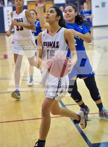 Thumbnail 1 in Xavier College Prep vs Perry photogallery.