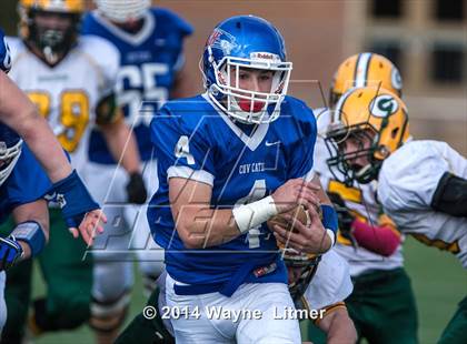 Thumbnail 2 in Greenup Co. @ Covington Catholic (Class 4A Russell Athletic KHSAA Commonwealth Gridiron Bowl) photogallery.