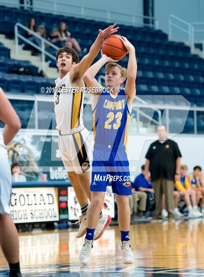 Thumbnail 3 in Comfort vs Yorktown (Goliad Tournament) photogallery.