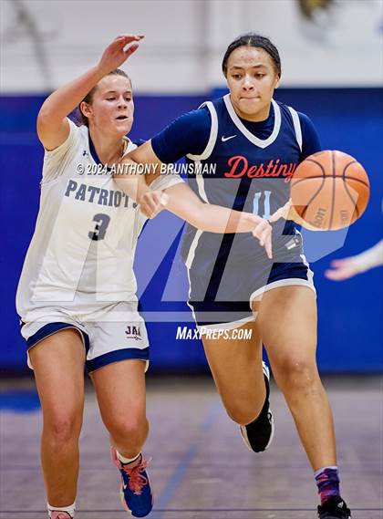 Thumbnail 3 in John Adams Academy vs. Destiny Christian Academy (Jan Vitel Inv.) photogallery.