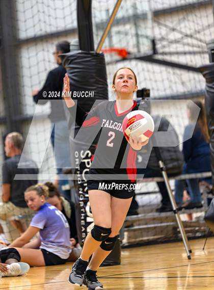 Thumbnail 1 in Anderson HomeSchool vs Fort Wayne (Midwest Volleyball Classic) photogallery.