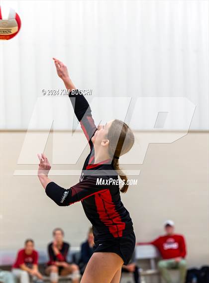 Thumbnail 1 in Anderson HomeSchool vs Fort Wayne (Midwest Volleyball Classic) photogallery.