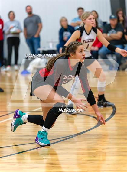 Thumbnail 2 in Anderson HomeSchool vs Fort Wayne (Midwest Volleyball Classic) photogallery.