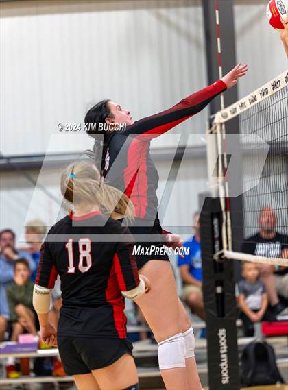 Thumbnail 2 in Anderson HomeSchool vs Fort Wayne (Midwest Volleyball Classic) photogallery.