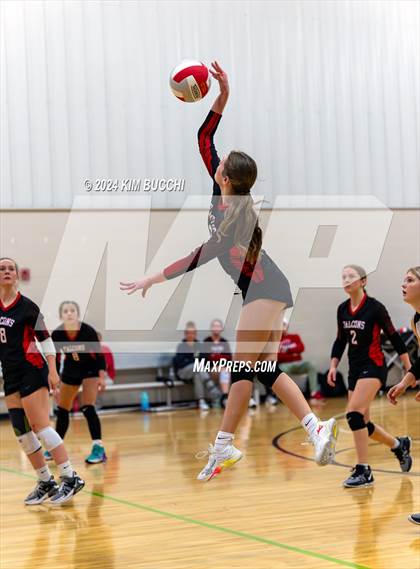 Thumbnail 1 in Anderson HomeSchool vs Fort Wayne (Midwest Volleyball Classic) photogallery.