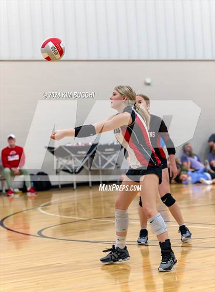 Thumbnail 3 in Anderson HomeSchool vs Fort Wayne (Midwest Volleyball Classic) photogallery.