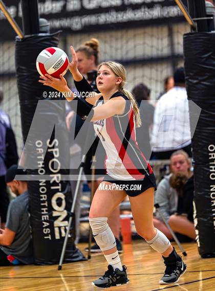 Thumbnail 3 in Anderson HomeSchool vs Fort Wayne (Midwest Volleyball Classic) photogallery.