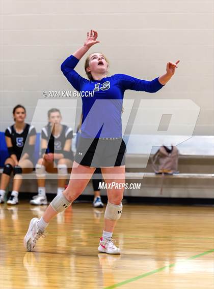Thumbnail 3 in Anderson HomeSchool vs Fort Wayne (Midwest Volleyball Classic) photogallery.