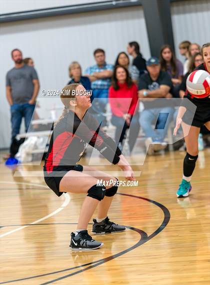 Thumbnail 2 in Anderson HomeSchool vs Fort Wayne (Midwest Volleyball Classic) photogallery.