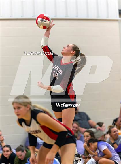 Thumbnail 1 in Anderson HomeSchool vs Fort Wayne (Midwest Volleyball Classic) photogallery.